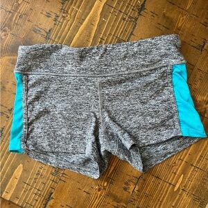 Rabbit Gray and Blue Running Shorts